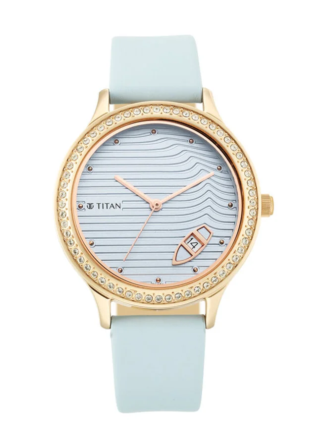 TITAN Leather Analog Wrist Watch 2634WL01