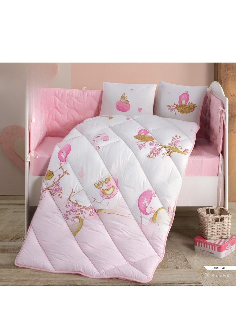 7-piece baby blanket, made in Turkey, 100% cotton, for your baby's comfort