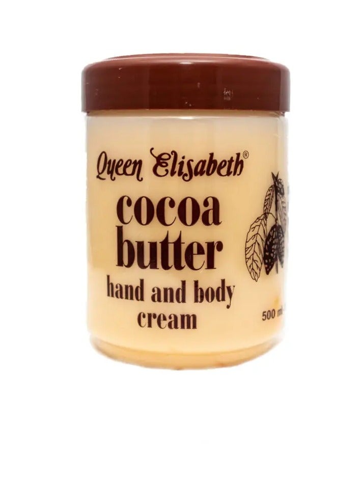 كريم زبدة الكاكاو لليدين والجسم 500 مل