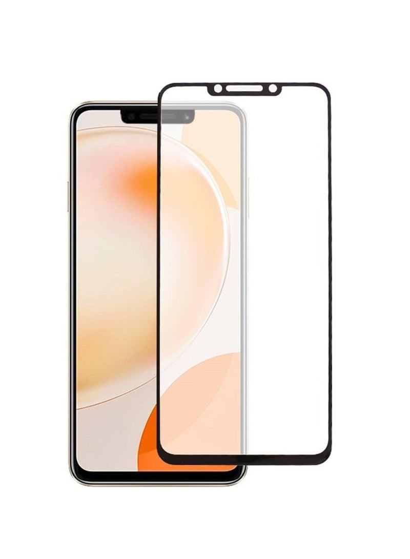 Huawei Nova Y91 Screen Protector Tempered Glass,3D Curved Edge High Definition Anti Scratch 9H Hardness Bubble-Free Case Friendly Full Glue Screen Protector for Huawei Nova Y91 (5D Glass Black) - Image 1