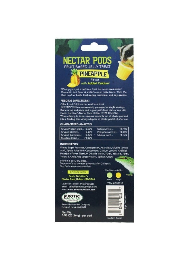 EXOTIC NUTRITION Nectar Pods Pineapple 8 Pack  - Image 2