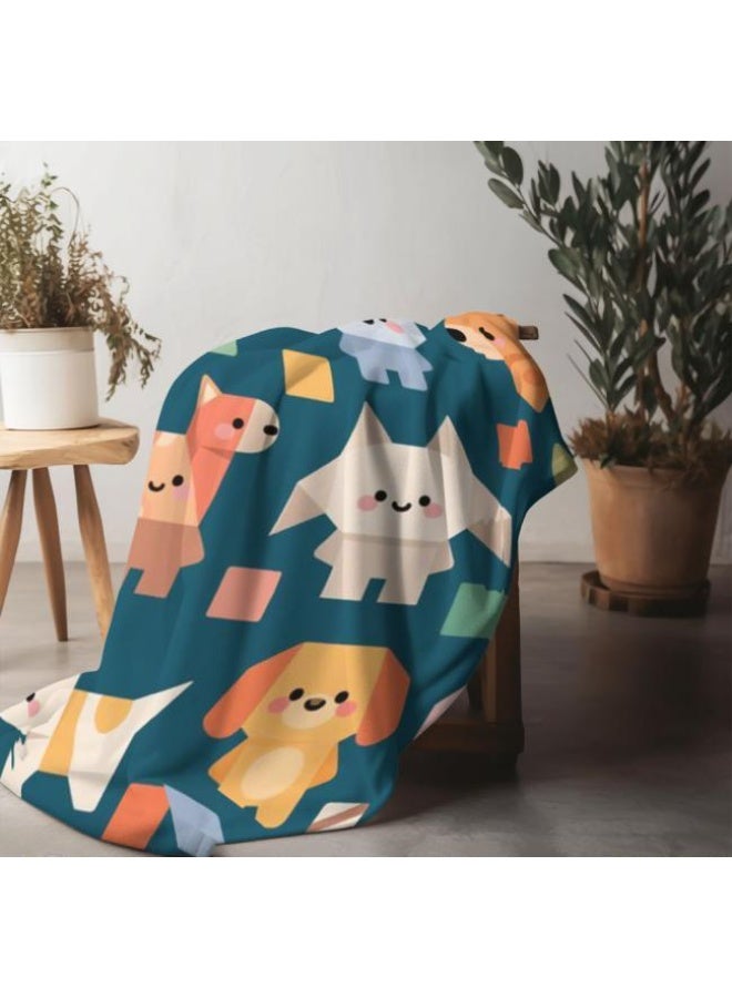 general Flannel thin blanket (warm and comfortable, suitable for sleep, gaming, dust removal and sandproof) 150cm*200cm - 483 - Image 5