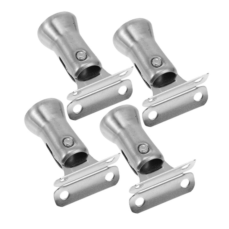 Stainless Steel Handrail Brackets For Staircase 4 Pack Stair Railing Mounting - Image 2