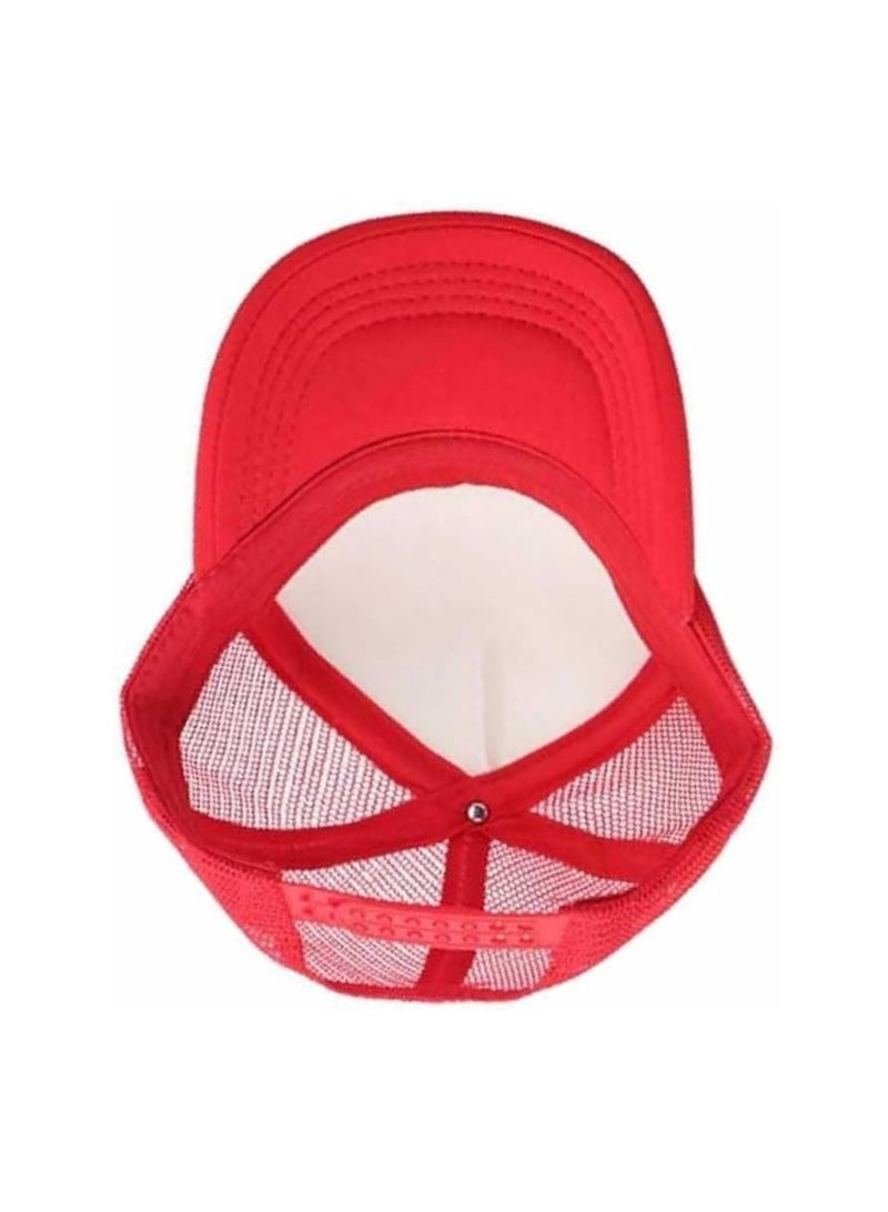 PRINTSHOP4ME Mexican Headwear Mesh Cap With Adjustable Plastic Closure Mens And Womens–Lightweight,Breathable Comfort–Outdoor Activities And Everyday Wear  - Image 5