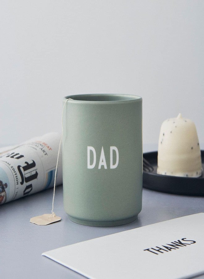 Design Letters Favourite Coffee Cup Green | Father Gifts for Dad, Dads Gifts | Dad Mug | Porcelain Coffee Cup | Presents for Papa, Step Pappa | Fathers Day Mug | Birthday Presents for Papa 11 Oz - Image 3