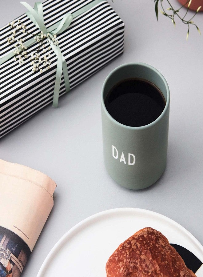 Design Letters Favourite Coffee Cup Green | Father Gifts for Dad, Dads Gifts | Dad Mug | Porcelain Coffee Cup | Presents for Papa, Step Pappa | Fathers Day Mug | Birthday Presents for Papa 11 Oz - Image 2