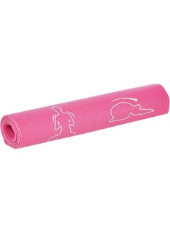 BODY SCULPTURE Instructional Yoga Mat Pink P3  - Image 2