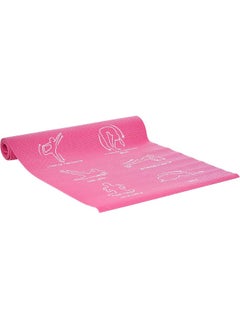 BODY SCULPTURE Instructional Yoga Mat Pink P3  - Image 3
