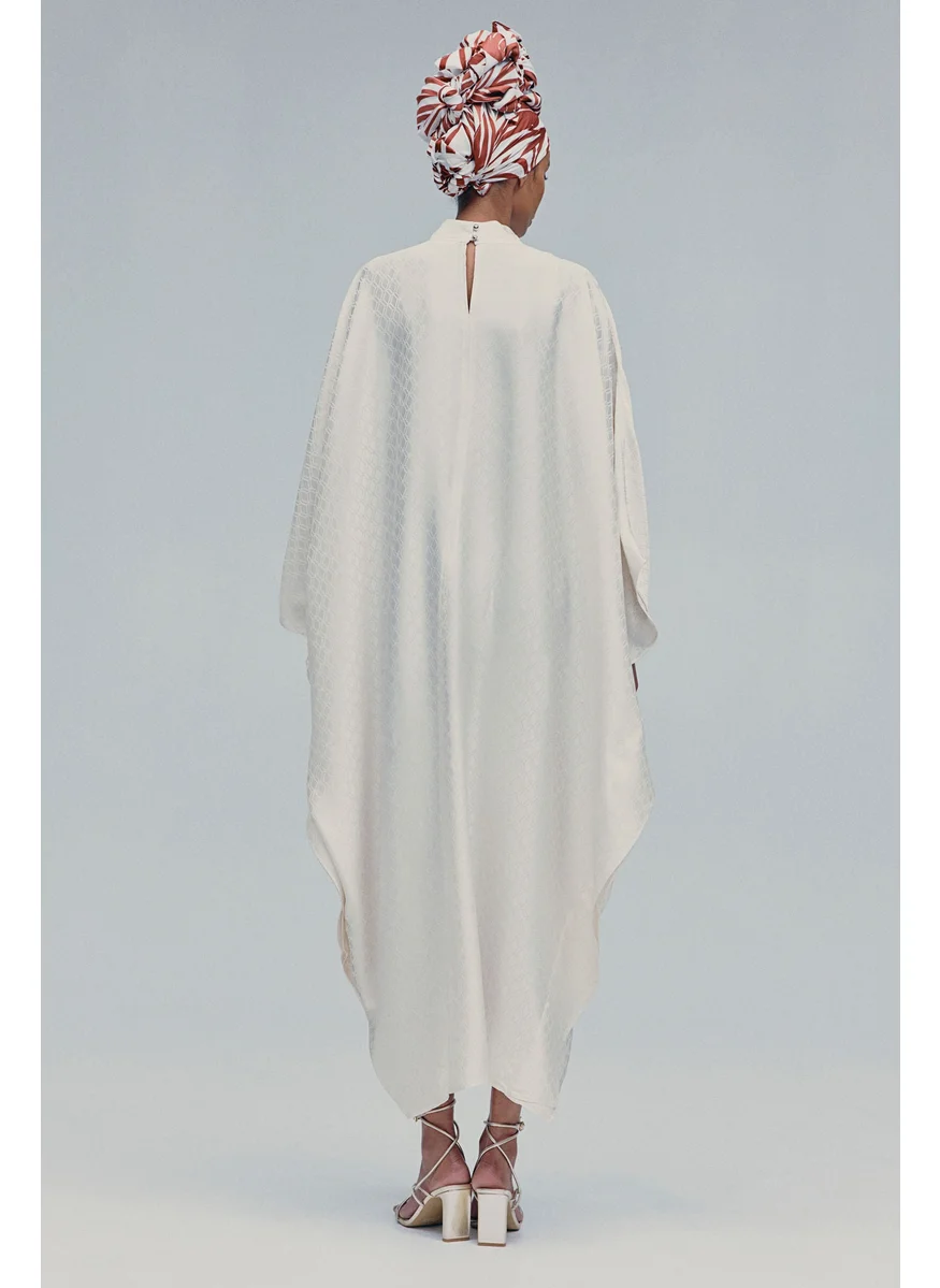 H&M Jacquard-Weave Kaftan Dress