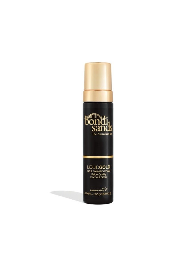 BONDI SANDS Liquid Gold Self Tanning Foam, 7.04 Fl Oz - Image 1