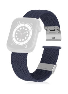 PROMASS Braided Stainless Steel Replacement Watchbands for Apple Watch Series 7/6/SE/5/4/3/2/1 38/40/41mm Blue 