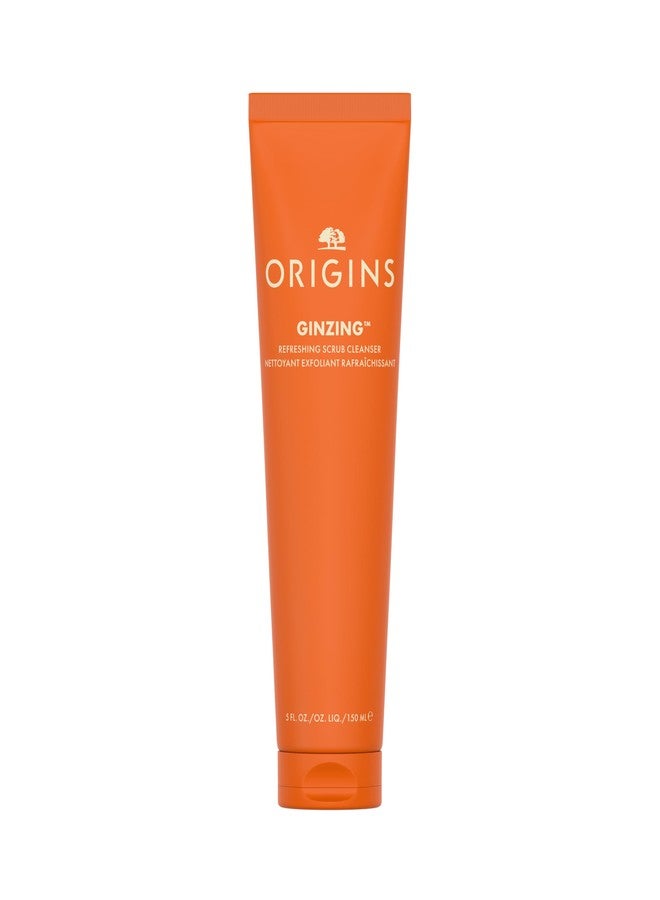 Origins GinZing Gentle Exfoliating Cleanser | Visibly Refines Pores & Brightens | With Caffeine from Coffee Beans, 5 Fl Oz - Image 1