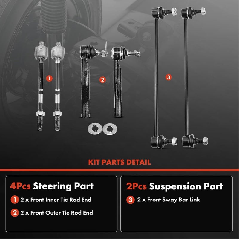 A-Premium Front Suspension Kit for Toyota Yaris - Image 3