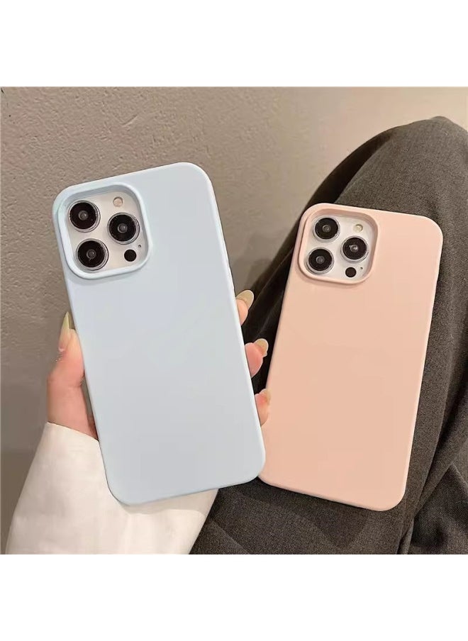 Generic - Suitable For iphone16 Solid Silicone Phone Case For Apple 15 Official Same Liquid 14 All-inclusive 13 Drop-resistant Case-Color:Antique White [with Packaging Box + Label]-Applicable Models:For iphone12promax - Image 1