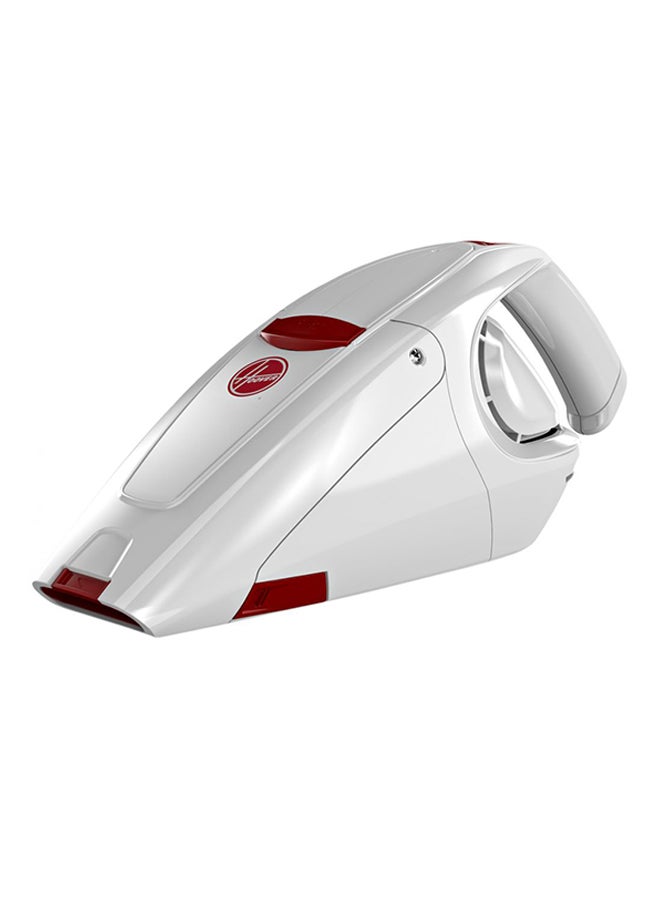HOOVER Cordless Handheld Portable Vacuum Cleaner, Handy 10.8V Rechargeable Mini Hand Vac With Powerful Suction For Car/Home/Kitchen/Sofa/Pet Hair & Office Use - 0.3 L 190 W HQ86-GA-B-ME White/Red - Image 1