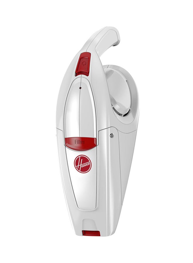 HOOVER Cordless Handheld Portable Vacuum Cleaner, Handy 10.8V Rechargeable Mini Hand Vac With Powerful Suction For Car/Home/Kitchen/Sofa/Pet Hair & Office Use - 0.3 L 190 W HQ86-GA-B-ME White/Red - Image 5
