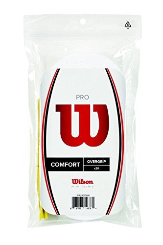Wilson ويلسون برو أوفرغريب كومفورت 30 عبوة - أبيض - Image 3