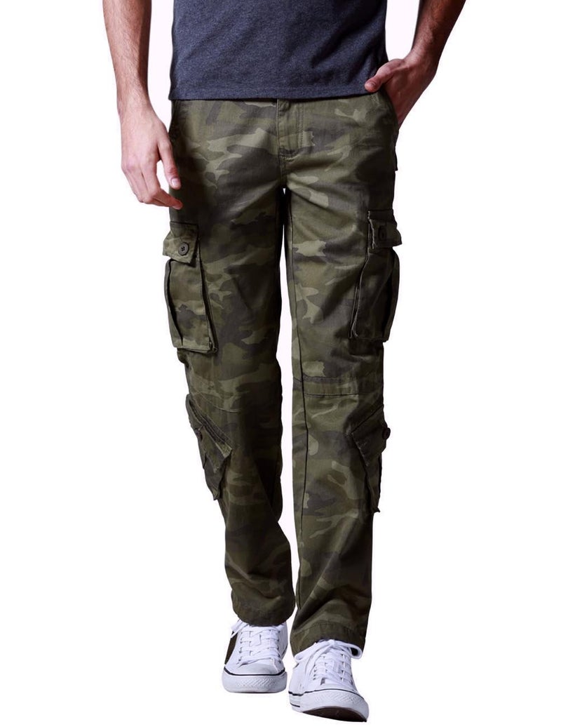 Match Mens Wild Cargo Pants38Army Green max