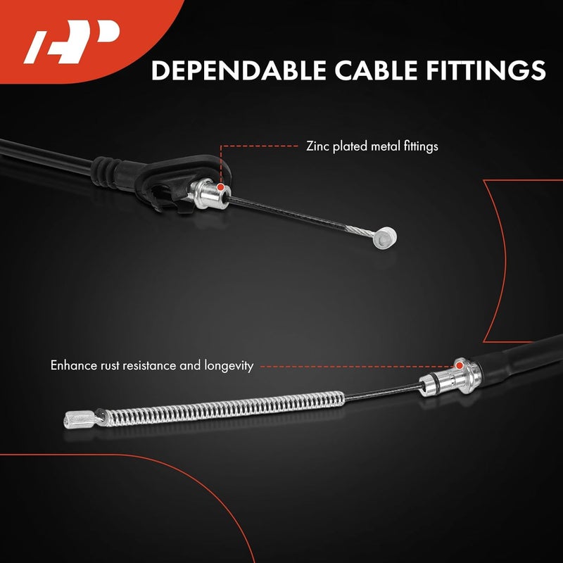 A-Premium Rear Driver Side Parking Brake Cable for Hyundai Sonata - Image 4