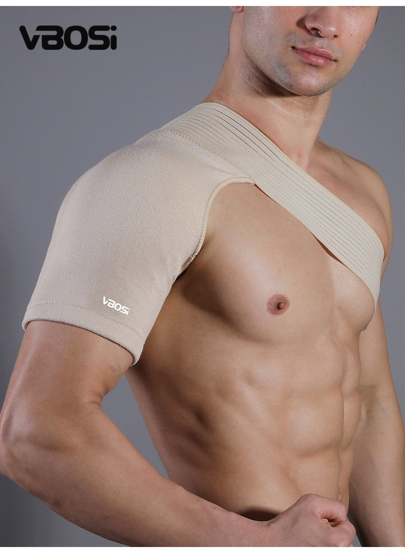 VBOSI Adjustable Shoulder Support Strap For Weightlifting, Cycling & Sports - Relieve Tendonitis Pain, Breathable & Comfortable For All-Day Wear - Image 1