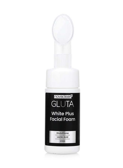 Gluta White Plus Facial Foam with Glutathione Lactic Acid and Urea 100 ml