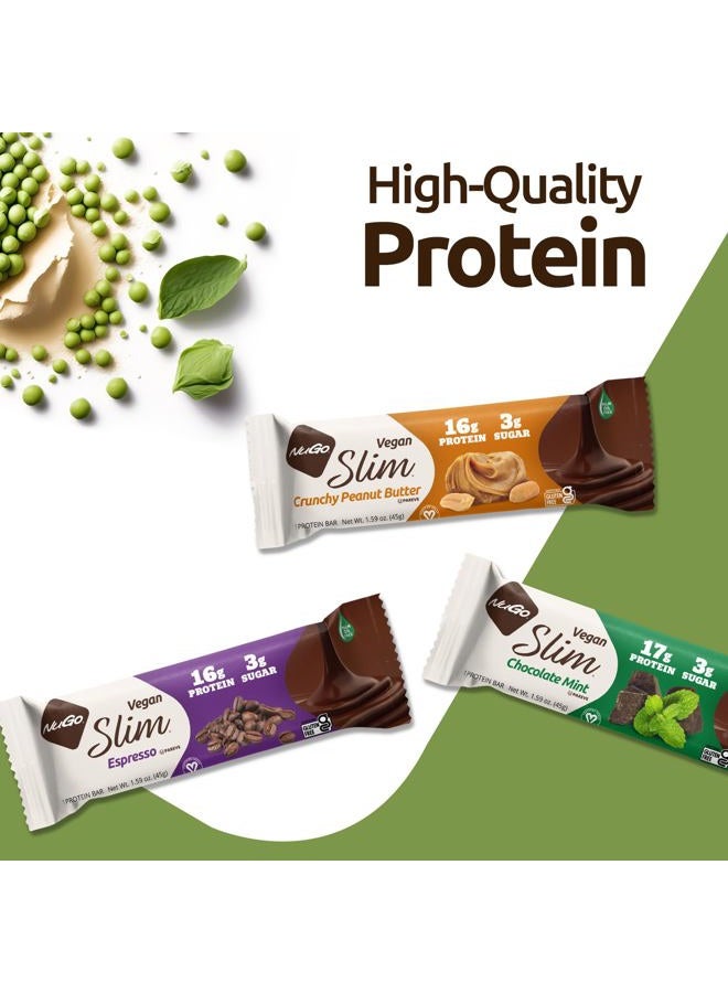 Nugo Nutrition - Slim Bars Box Chocolate Mint 12 - Image 4