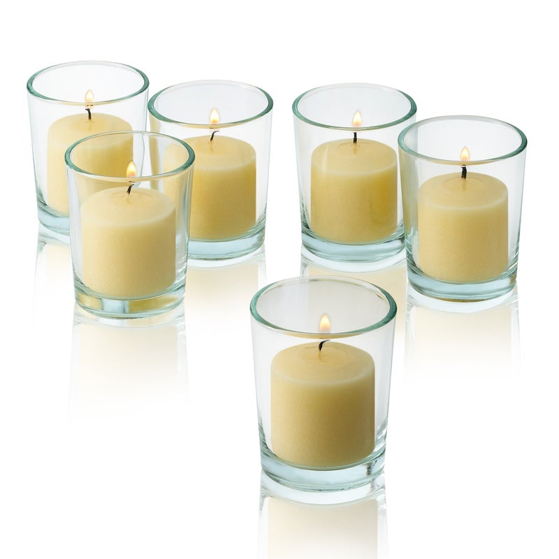 Light In The Dark French Vanilla Scented Candles - Bulk Set of 72 Scented Votive Candles - 10 Hour Burn Time - Made in The USA - Image 4