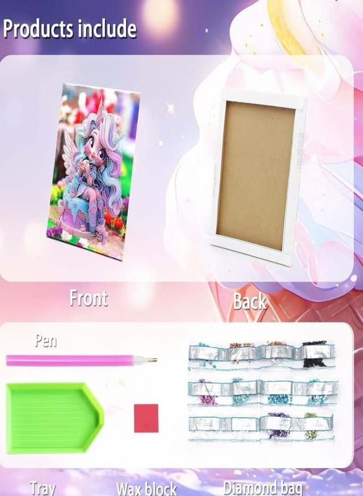 Diamond Painting Kits for Kids, 5D Arts and Crafts for Kids, Beginner Painting Kits 30x23  - Image 2