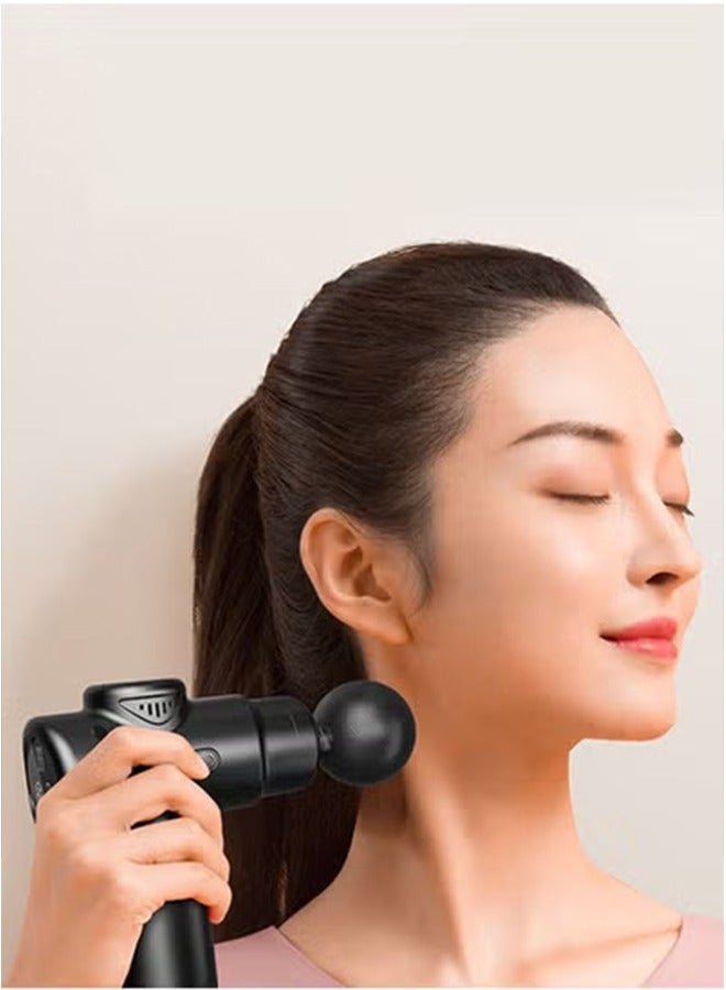 general Mini Massage Gun, Percussion Deep Tissues Muscle Massager Gun with 6 Speeds, Type-C Charging, 35DB Ultra Quiet, Portable Electric Handheld Body Massager for Back Neck Pain Relief - Image 3