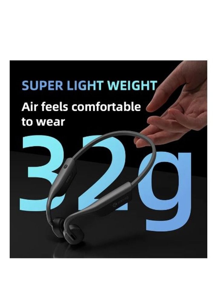 sanag A9S True Bone Conduction Bluetooth Earphone Sports IP67 Swimming Headset Built in 32G Memory with MIC - Image 3