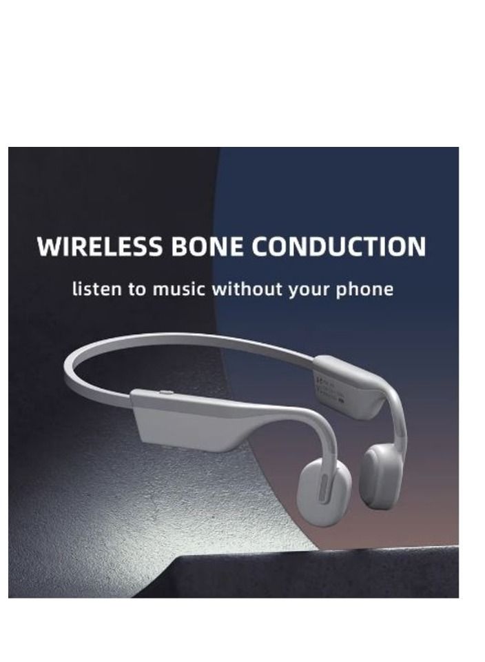 sanag A9S True Bone Conduction Bluetooth Earphone Sports IP67 Swimming Headset Built in 32G Memory with MIC - Image 4