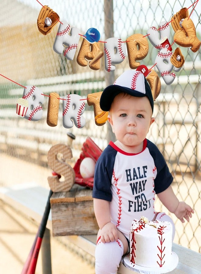 Homarkable Baseball Happy Birthday Banner - Image 5