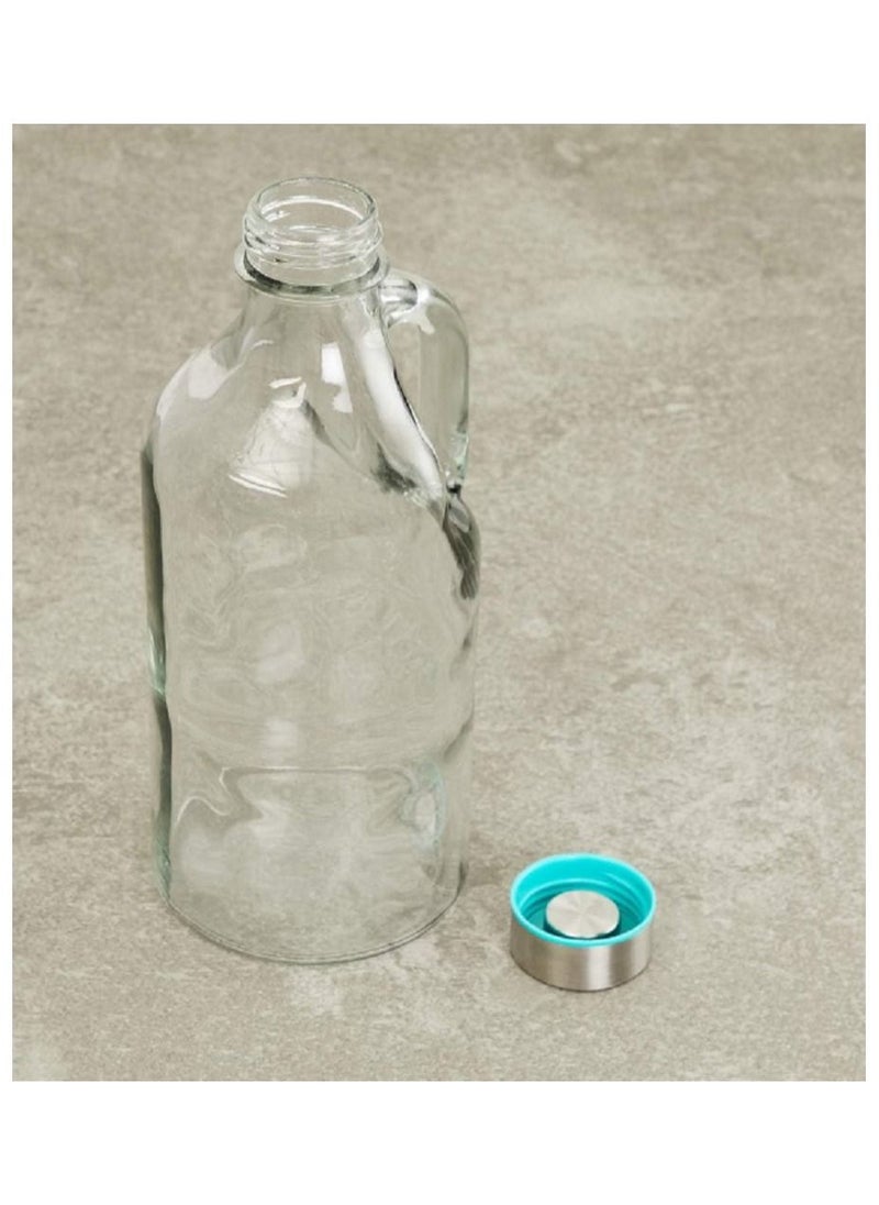 Generic - Glass Water Bottle, 1000ml, Pack of 1, Clear - Image 1
