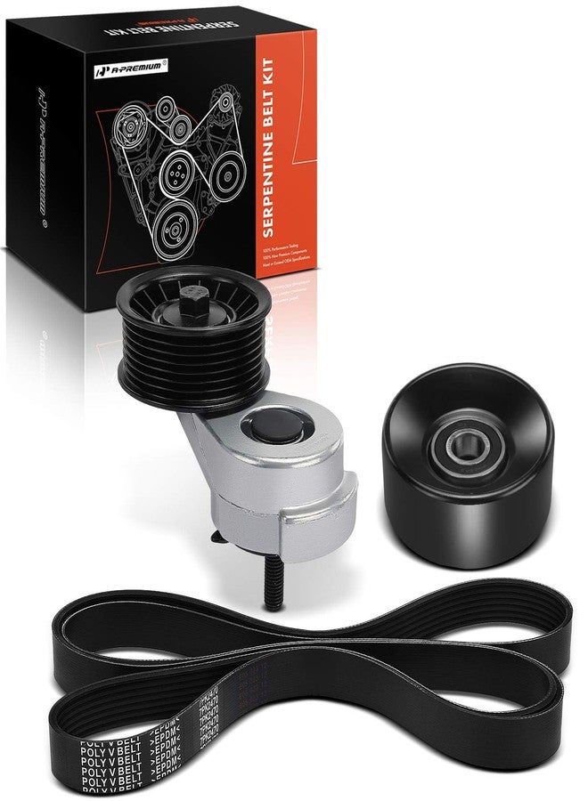 A-Premium Engine Serpentine Belt Drive Component Kit Compatible with Dodge Durango 98-03, Ram 2500 97-02, Ram 3500, Dakota, Ramcharger 92-93, W150, D150, W350 & More - Image 1