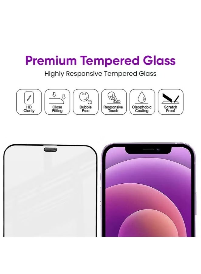 iCruze Tempered Glass Screen Protector for iPhone 16 Pro Max – 9H Hardness, Edge-to-Edge Coverage, Anti-Fingerprint, Oleophobic, Dust Filter, Eye Protection - Image 3