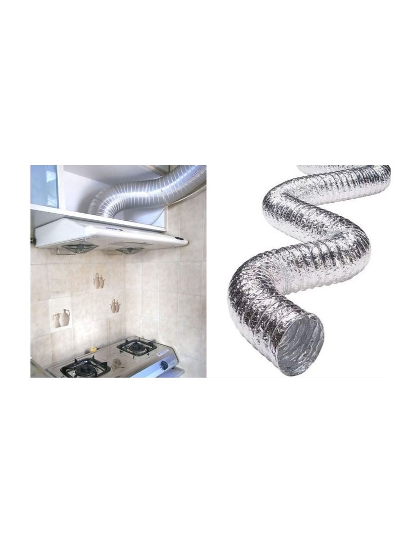 Shams 2.5m 5" Kitchen and Bathroom Smoke Hobby with 22 Yards Specialty Adhesive Roll - Image 3