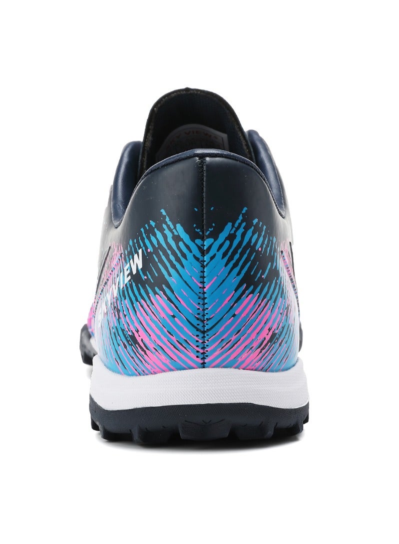 Sky View Men's Women's Soccer Shoes IC or IN Flat Cleats Professional Lace Up Athletic Turf Football Shoes Outdoor/Indoor Professional Futsal Football Training Sneakers  - Image 4