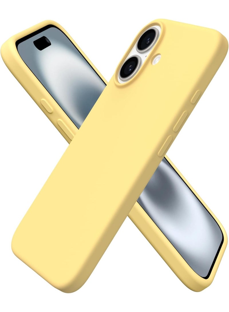 iPhone 16 Case Cover Soft Gel Rubber Shockproof Case with Microfiber Lining Cover For iPhone 16 6.1-inch - Image 1