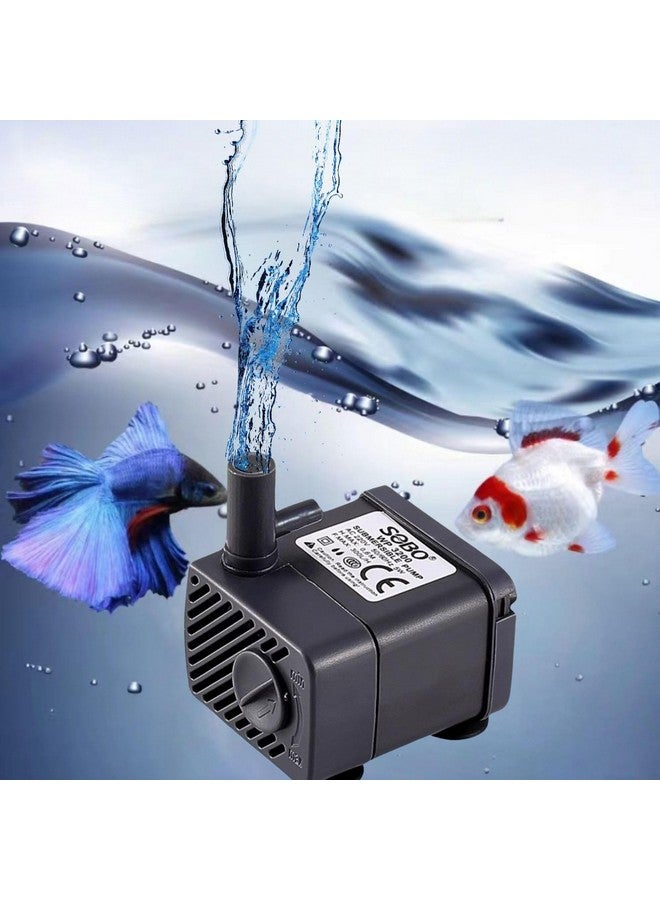 VAYINATO SOBO (WP-3200 | 5W | 300L/H) Aquarium Energy Saving Submersible Water Pump with Adjustable Flow Control for Aquarium Fish Tank, Waterfall & Indoor Decoration By Petzlifeworld - Image 1