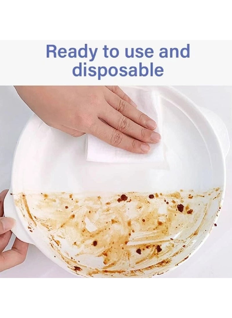 KITCHENOO 80 Pieces Kitchen Cleaning Wipes Strong Decontamination Kitchen Wipes Grease Removal  - Image 5