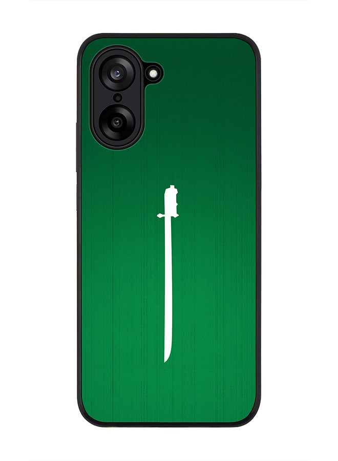Stylizedd For OnePlus Nord CE5 / Ace 5 Racing Case,Slim fit Camera Protection, Shockproof Thin Phone cover  - Sword Of Saudi