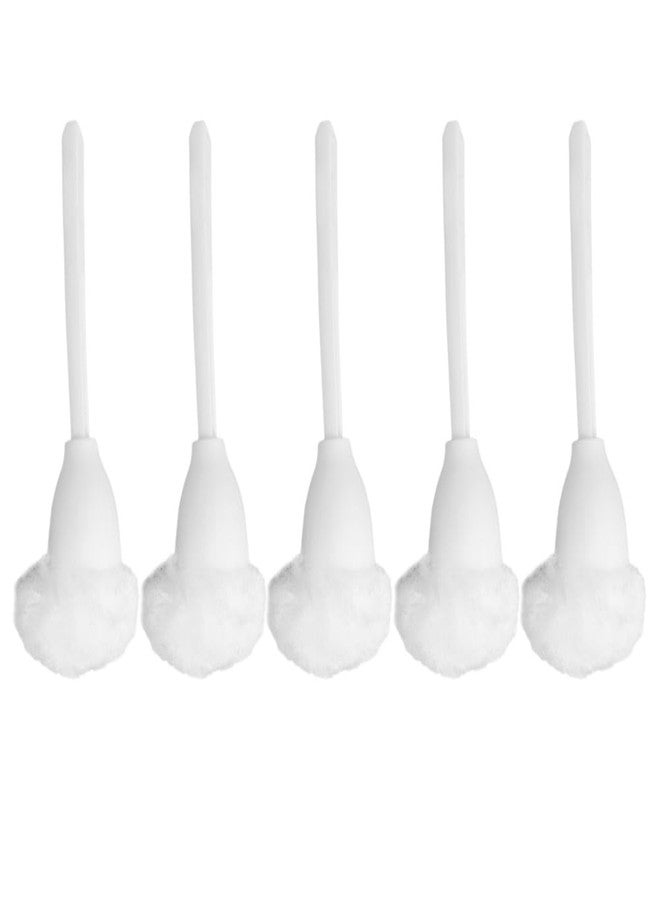Garneck 5pcs Soft Brush Cleaning Brush Deep Brush Brush Holder Bowl Bathroom Brush Swab Bowl Mop Power Pp Handle White Cleaning Ball Dedicated - Image 1