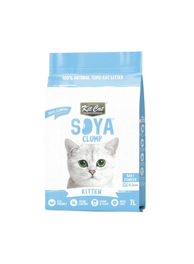 Soya Clump Soybean Cat Litter Kitten Baby Powder 7 L