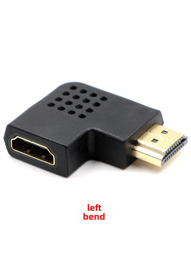 نيوترل محول HDMI بزاوية 90 درجة - ذكر إلى أنثى - محول كوع لجهاز التلفزيون - كوع أيسر وكوع أيمن - كابل عالي الدقة - Image 1