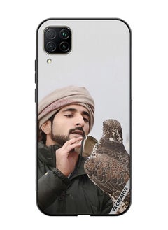 VR CREATIVE Protective Case Cover For Huawei Nova 7i/P40 Lite Sheikh Hamdan Loving His Eagle Design Multicolour  - Image 1