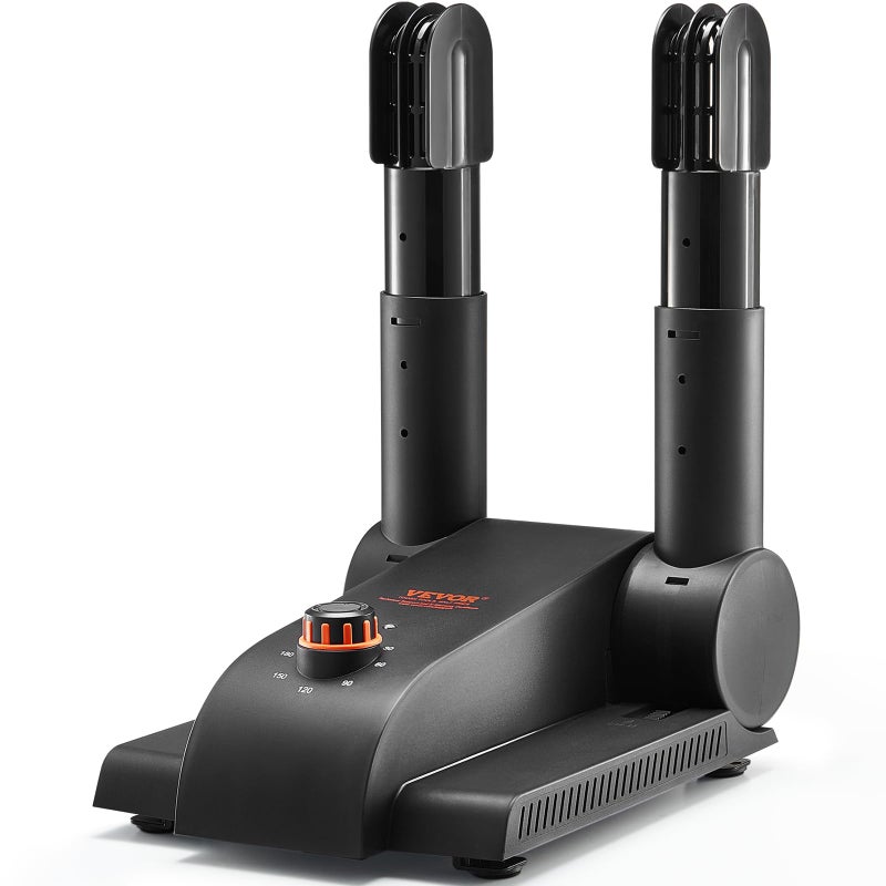 VEVOR 180Â° Foldable 2 Tubes, Portable Timer, Warmers/Dryer with Heat Blower & PP(V0 Flame Retardant) for Snow Boots, Leather, Canvas Shoes, Socks - Image 1