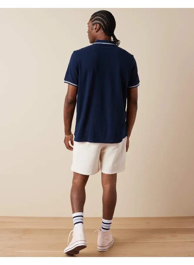 American Eagle Legend Pique Short Sleeve Polo Shirt