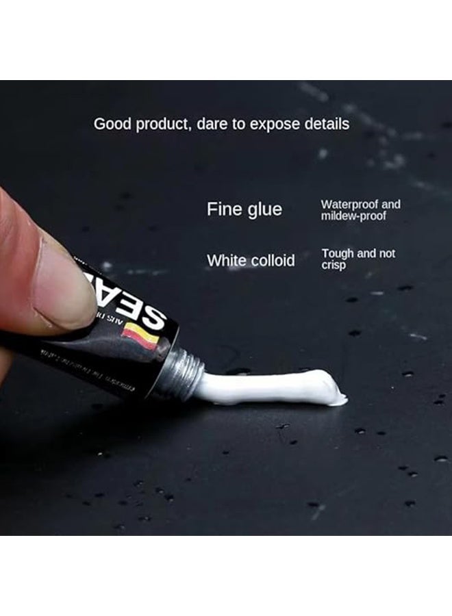 Strong Nailless Adhesive - 18g, Universal Building Wall Tile Adhesive, Waterproof and Moisture-Proof Glass Adhesive for Metal Plastic, Ceramic Glass, Wood Acrylic (3 Pieces) - Image 2