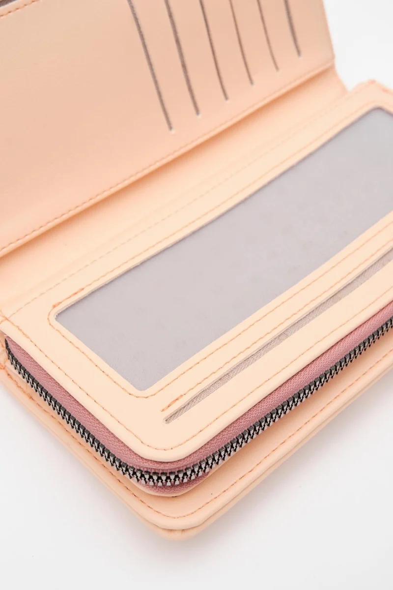 Shule Bags Shaw Portfolio Salmon Wallet