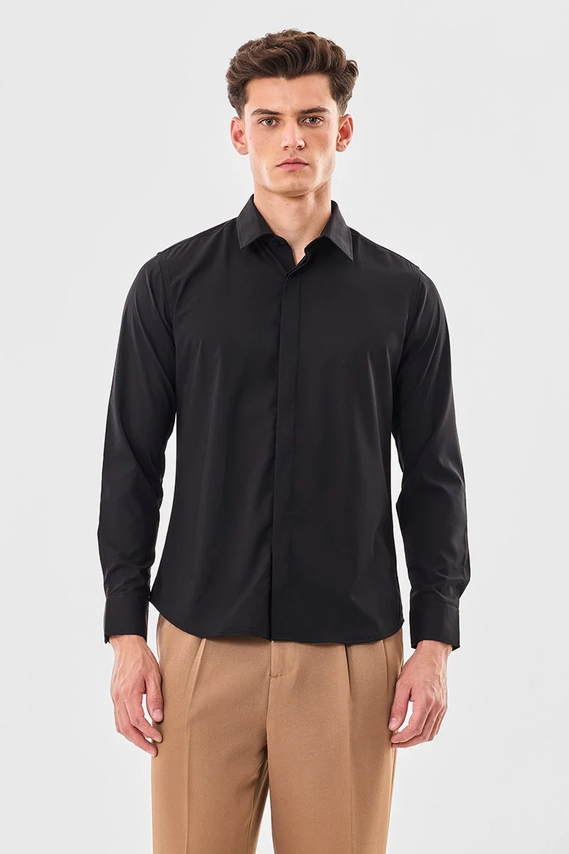 SNITCH Slim Fit Luxe Stretch Shirt